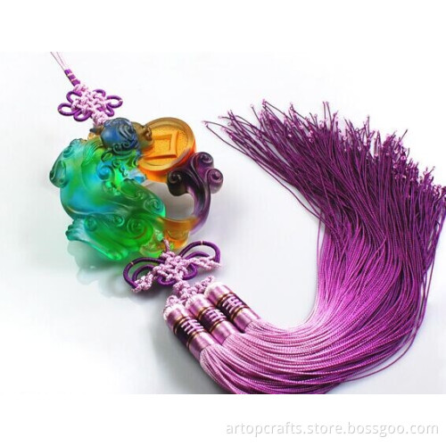 Feng shui Car Crystal Ornaments--Chinese Dragon-Pixiu